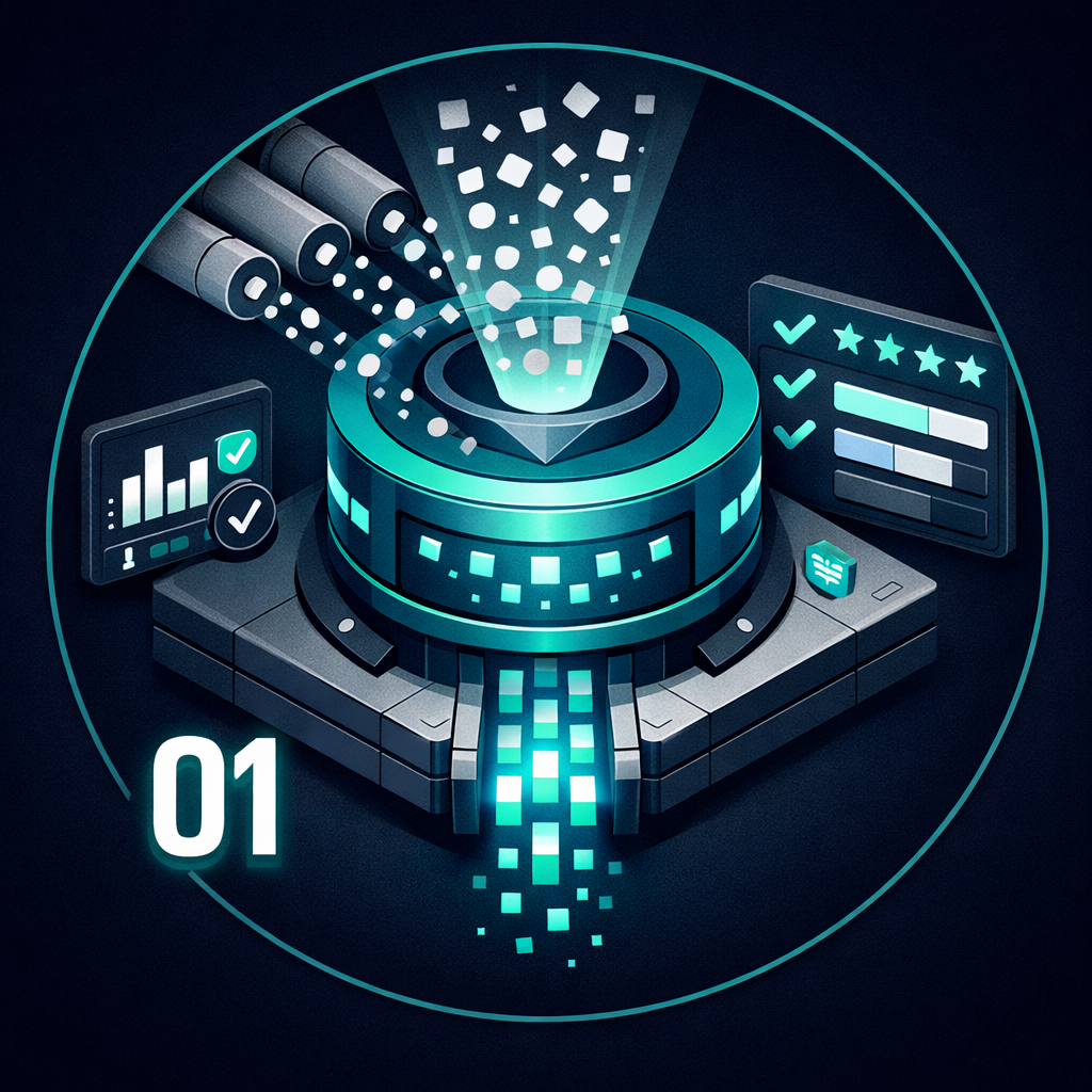 Data assessment and preparation illustration