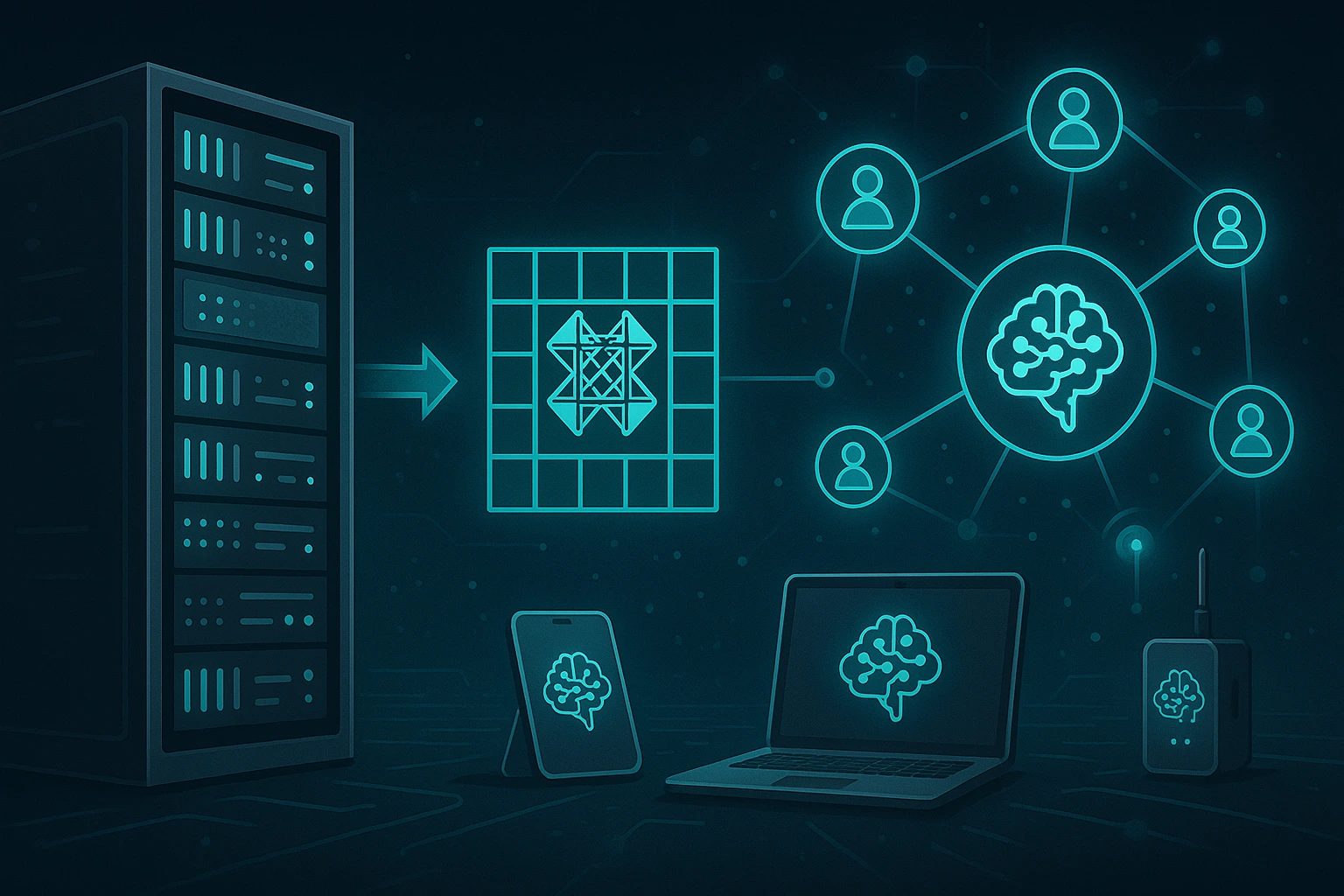 Abstract graphic representing the HIGGS concept