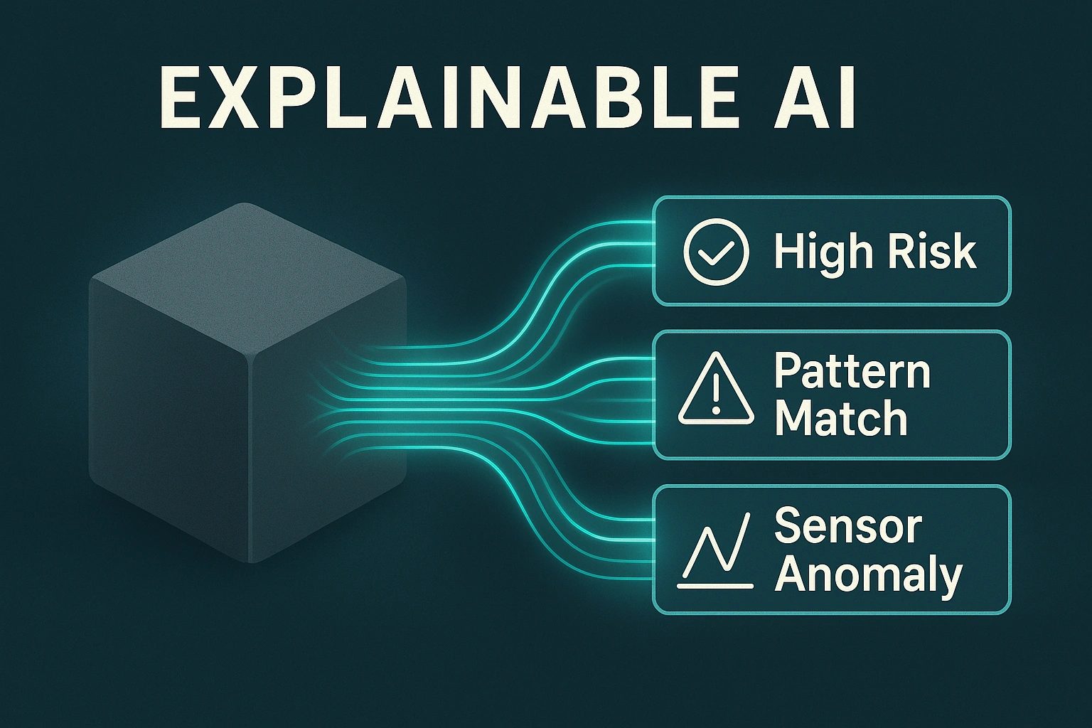 577i graphic illustrating Explainable AI (XAI)