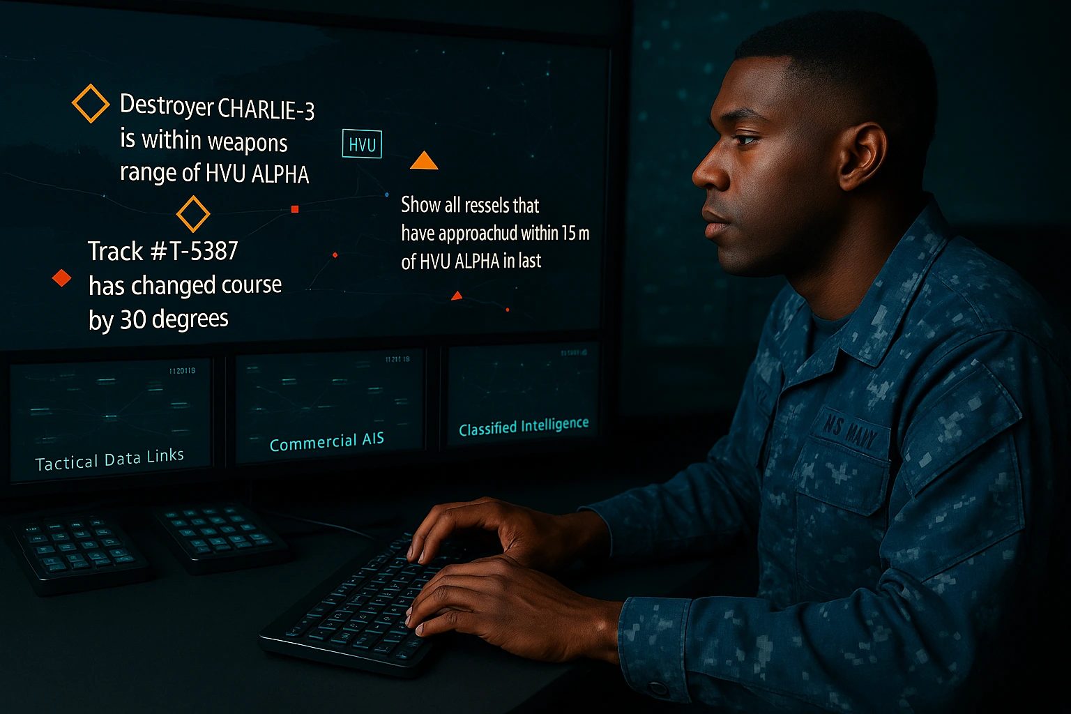 LANTERN project visualization showing data transformation