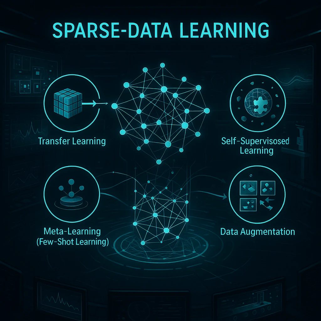 Visualization related to sparse data learning